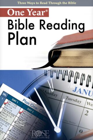 9781596363335 1 Year Bible Reading Plan Pamphlet