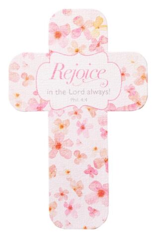 6006937138209 Rejoice Cross Bookmark