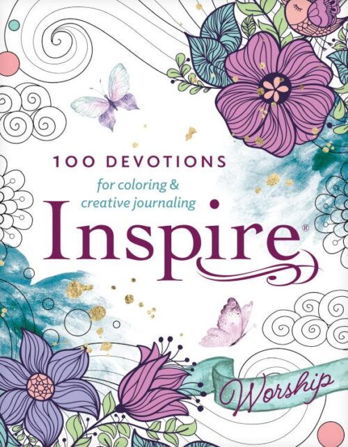 9781496467966 Inspire Worship : 100 Devotions For Coloring And Creative Journaling