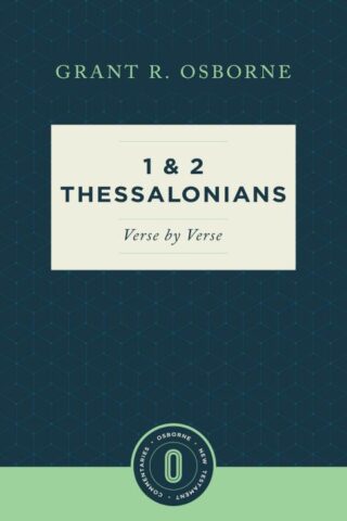 9781683590774 1 And 2 Thessalonians Verse By Verse