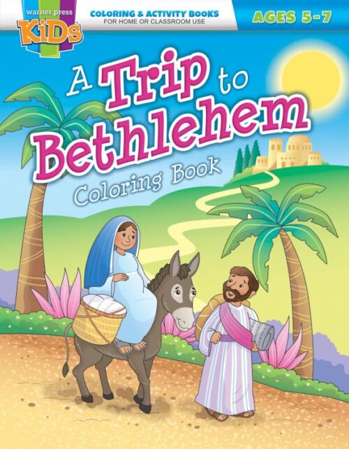 9781684343980 Trip To Bethlehem Coloring And Activity Books Ages 5-7