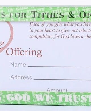 788200444014 Love Offering Offering Envelope 100 Pack