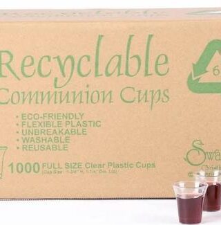 788200565580 Recyclable Communion Cups 1000 Pack