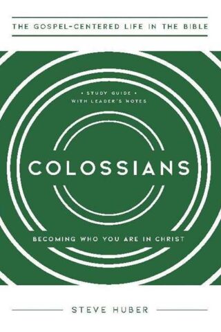 9781645074038 Colossians Study Guide With Leaders Notes (Student/Study Guide)