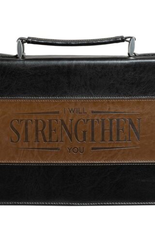 6006937124196 I Will Strengthen You 2 Tone LuxLeather