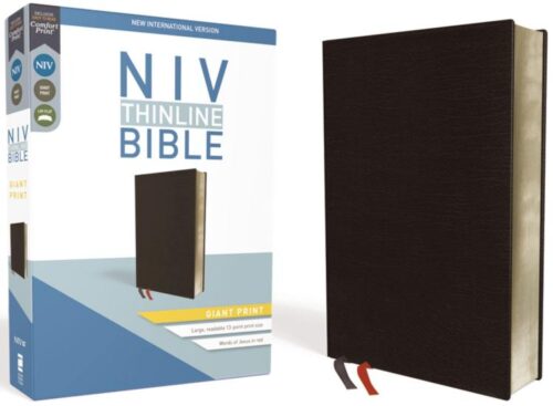 9780310448594 Thinline Bible Giant Print Comfort Print