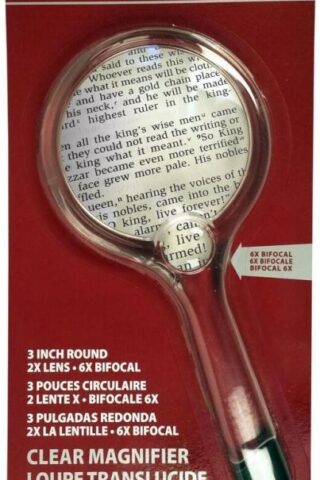 046876990397 Ultra Optix Clear Magnifier Round