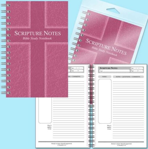 0634989819027 Scripture Notes Bible Study Notebook