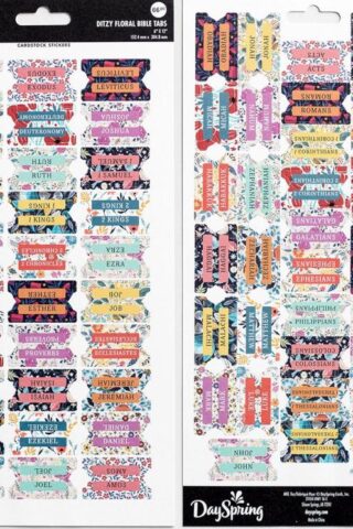 081983714535 Ditzy Florals Bible Tabs