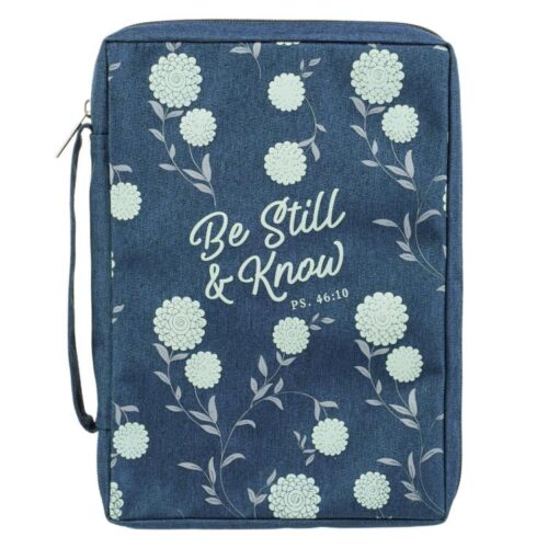 1220000131712 Be Still And Know Poly Canvas Value