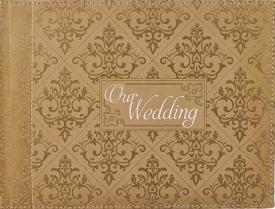 6006937134447 LuxLeather Our Wedding Guest Book