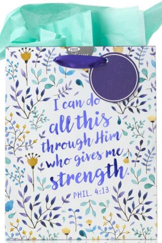 6006937136144 Philippians 4:13 Gift Bag