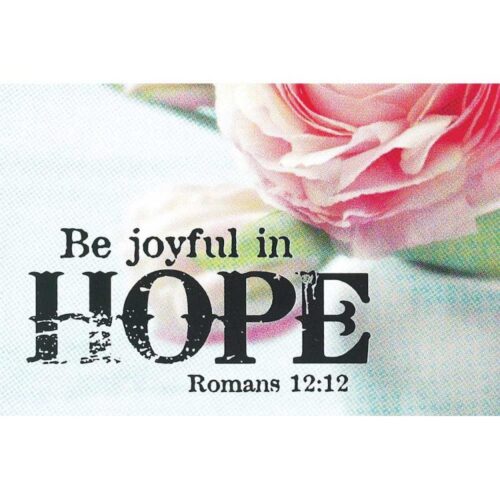 603799104234 Be Joyful In Hope