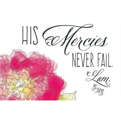 603799104319 His Mercies Never Fail