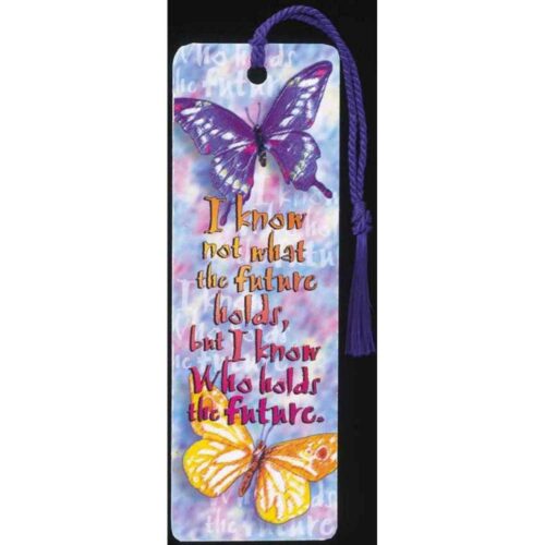 603799169158 I Know Not Butterfly Tassel Bookmark