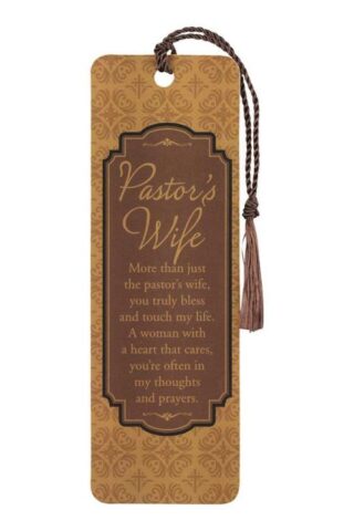 603799224062 Pastors Wife Tassel Bookmark