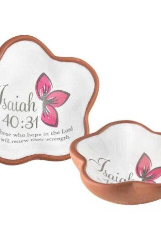 603799242325 Isaiah 40:31 Terra Cotta Tray