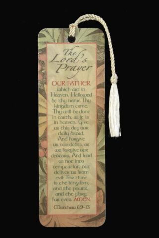 603799279819 Lords Prayer Tassel Bookmark