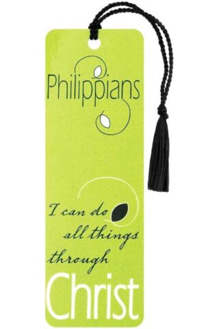 603799397759 I Can Do All Things Tassel Bookmark