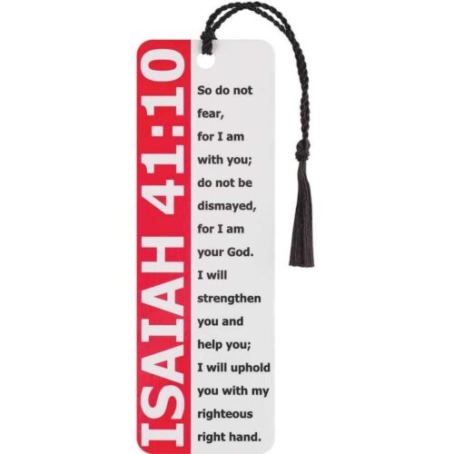 603799530705 Isaiah 41:10 Tassel Bookmark