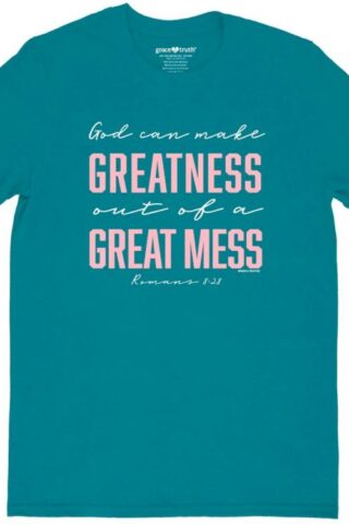 612978568965 Grace And Truth God Can Make Greatness (Large T-Shirt)