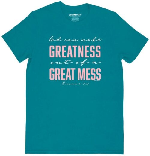 612978568965 Grace And Truth God Can Make Greatness (Large T-Shirt)