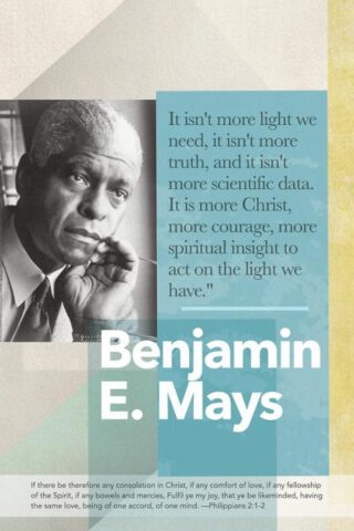 634337782140 More Christ Benjamin E Mays