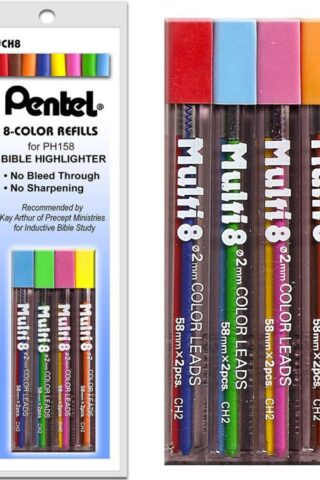 634989000081 Pentel Highlighter Refill Set 8