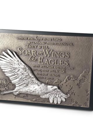 667665207542 Soaring Eagle Sculpture (Plaque)