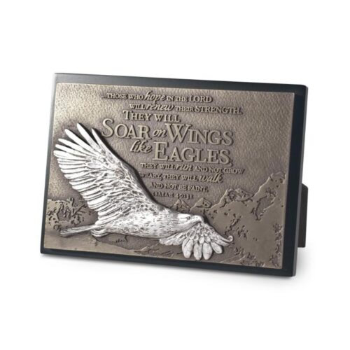 667665207542 Soaring Eagle Sculpture (Plaque)