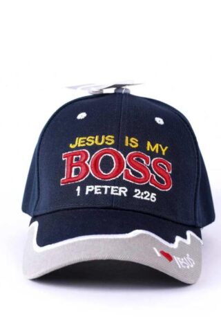 788200537365 Jesus Is My Boss Cap