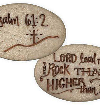 798890171213 Psalm 61:2 Psalm Stone