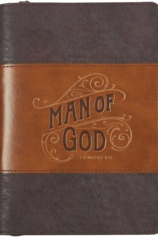 9781639523948 Man Of God Journal Zippered