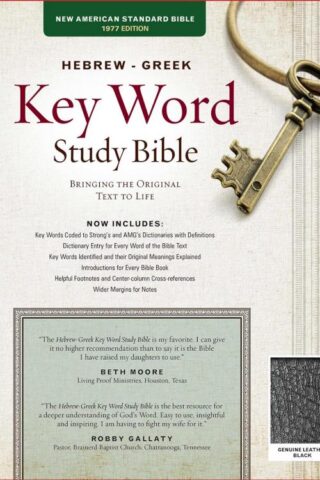 9780899577531 Hebrew Greek Key Word Study Bible 2008 New Edition