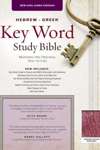 9780899578699 Hebrew Greek Key Word Study Bible