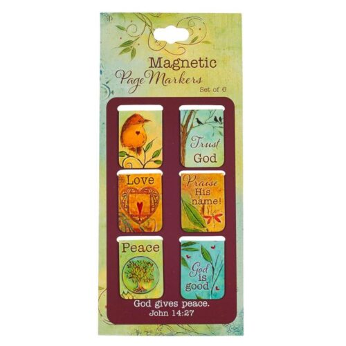 6006937130517 Peaceful Thoughts Magnetic PageMarkers