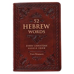 9781432127770 52 Hebrew Words LuxLeather