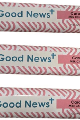 198168680100 Good News Chocolate Bar Milk Chocolate With Caramel