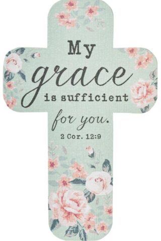 6006937138230 2 Corinthians 12:9 Cross Bookmark