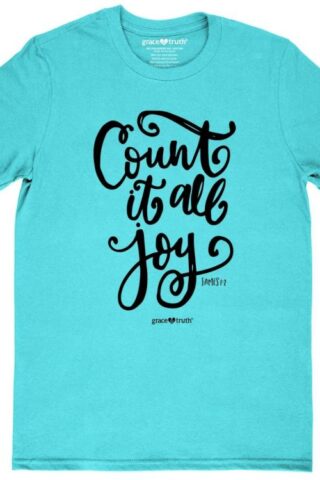 612978605929 Grace And Truth Count It All Joy (Medium T-Shirt)