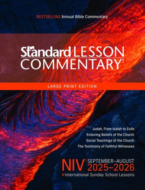 9780830787654 Standard Lesson Commentary NIV Large Print Edition 2025-2026 (Large Type)