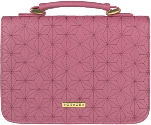 1220000134171 Women's Fashion Bible Cover Grace Dusty Rose