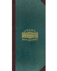 9780890515051 Adams Synchronological Chronological Chart Or Map Of History