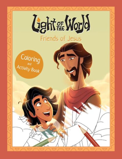 9798400515194 Light Of The World Friends Of Jesus Coloring And Activity Book