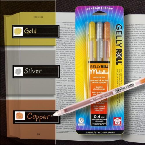 053482573876 Gelly Roll Metallic Pen Set