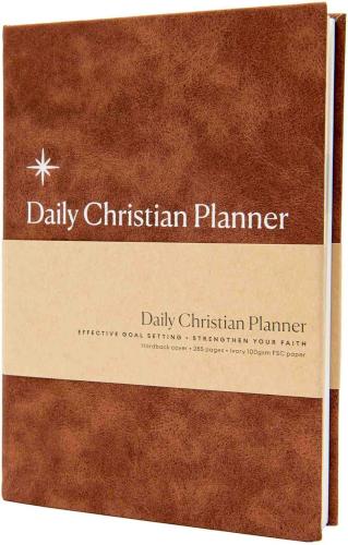 0795847921433 Daily Christian Planner Brown