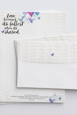 081983608865 Love Becomes Its Fullest Stationery Set