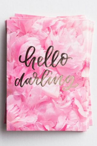 081983639678 Hello Darling Premium Note Cards