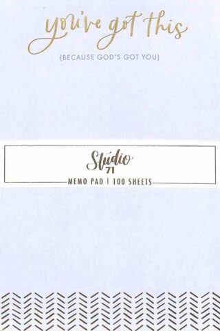 081983697081 Youve Got This Memo Pad