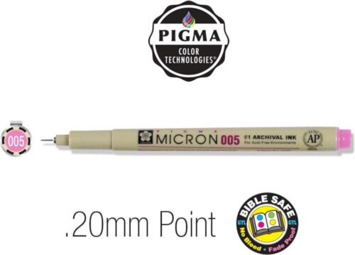 084511351820 PIGMA Micron 005 Bible Study Pen